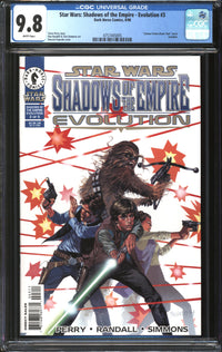 Star Wars: Shadows Of The Empire - Evolution (1998) #3 CGC 9.8 NM/MT