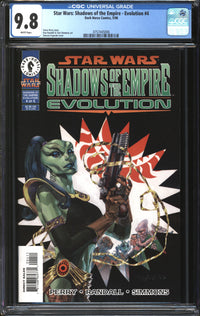 Star Wars: Shadows Of The Empire - Evolution (1998) #4 CGC 9.8 NM/MT