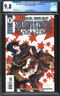 Star Wars: Shadows Of The Empire - Evolution (1998) #5 CGC 9.8 NM/MT