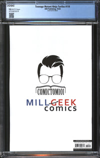 Teenage Mutant Ninja Turtles (2011) #110 Peach Momoko ComicTom101 Edition CGC 9.8 NM/MT