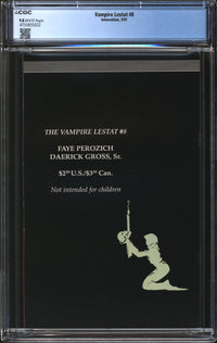 Vampire Lestat (1990) #8 CGC 9.8 NM/MT