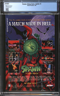Venom: Along Came A Spider (1996) #1 CGC 9.8 NM/MT