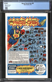 Marvel Two-In-One (1974) #89 CGC 9.8 NM/MT