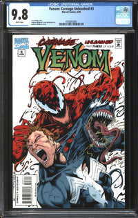 Venom: Carnage Unleashed (1995) #3 CGC 9.8 NM/MT