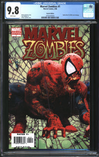 Marvel Zombies (2006) #1 Variant Cover CGC 9.8 NM/MT