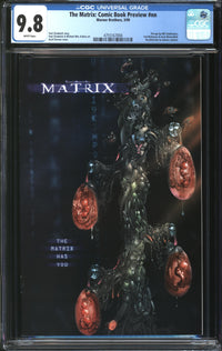 Matrix: Comic Book Preview (1999) #1 CGC 9.8 NM/MT
