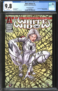 White Widow (2018) #1 Gold Foil Homage Edition CGC 9.8 NM/MT