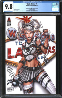 White Widow (2018) #1 Third Printing/Vegas Itsy Bitsy Edition CGC 9.8 NM/MT