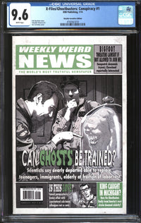 X-Files/Ghostbusters: Conspiracy (2014) #1 Retailer Incentive Edition CGC 9.6 NM+