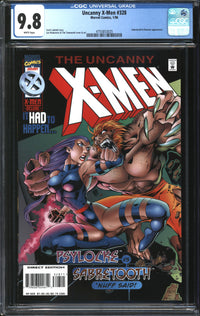 Uncanny X-Men (1981) #328 CGC 9.8 NM/MT
