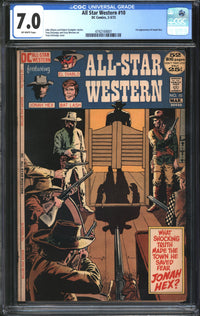 All-Star Western (1970) #10 CGC 7.0 FN/VF
