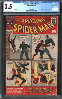 Amazing Spider-Man (1963) #  4 CGC 3.5 VG-