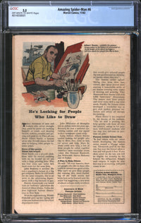 Amazing Spider-Man (1963) #  6 CGC 3.5 VG-