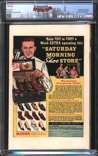 Amazing Spider-Man (1963) # 10 CGC 6.5 FN+