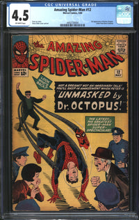 Amazing Spider-Man (1963) # 12 CGC 4.5 VG+
