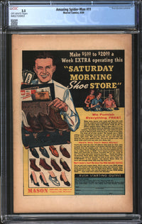 Amazing Spider-Man (1963) # 11 CGC 3.5 VG-