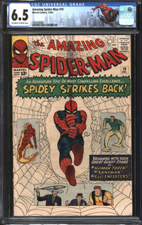 Amazing Spider-Man (1963) # 19 CGC 6.5 FN+