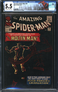 Amazing Spider-Man (1963) # 28 CGC 5.5 FN-