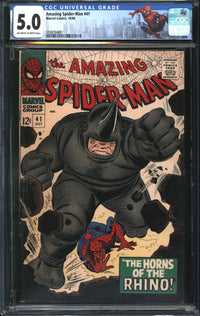 Amazing Spider-Man (1963) # 41 CGC 5.0 VG/FN