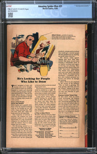 Amazing Spider-Man (1963) # 31 CGC 7.0 FN/VF