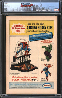 Amazing Spider-Man (1963) # 44 CGC 5.5 FN-