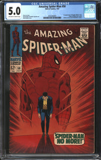 Amazing Spider-Man (1963) # 50 CGC 5.0 VG/FN