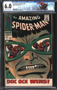Amazing Spider-Man (1963) # 55 CGC 6.0 FN