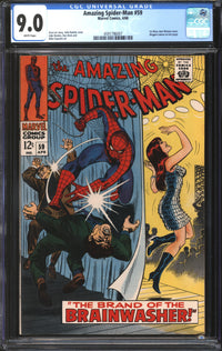 Amazing Spider-Man (1963) # 59 CGC 9.0 VF/NM