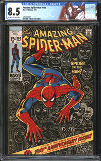 Amazing Spider-Man (1963) #100 CGC 8.5 VF+