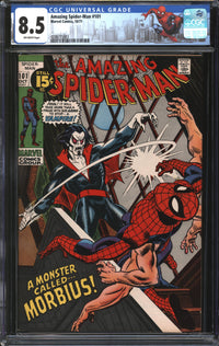 Amazing Spider-Man (1963) #101 CGC 8.5 VF+