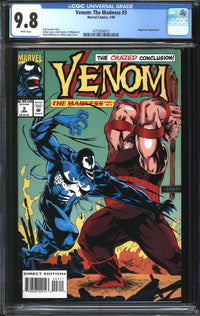 Venom: The Madness (1993) #3 CGC 9.8 NM/MT
