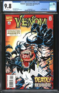 Venom: Separation Anxiety (1994) #4 CGC 9.8 NM/MT
