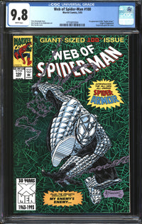 Web Of Spider-Man (1985) #100 CGC 9.8 NM/MT