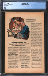 Avengers (1963) # 48 CGC 6.0 FN