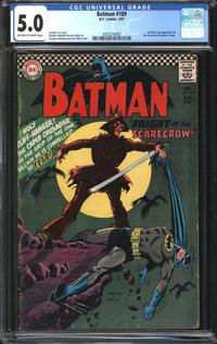 Batman (1940) #189 CGC 5.0 VG/FN