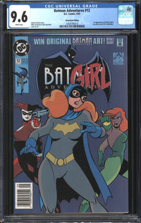 Batman Adventures (1992) #12 Newsstand Edition CGC 9.6 NM+