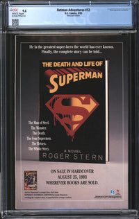 Batman Adventures (1992) #12 Newsstand Edition CGC 9.6 NM+