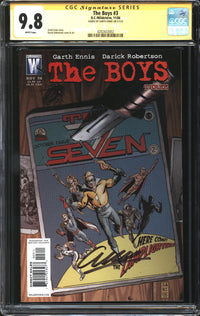 Boys (2006) #3 CGC Signature Series 9.8 NM/MT Signed Garth Ennis