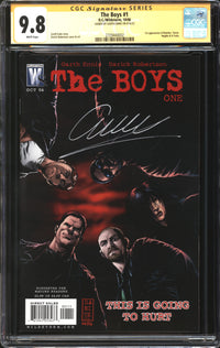 Boys (2006) #1 CGC Signature Series 9.8 NM/MT Signed Garth Ennis