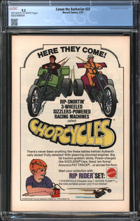 Conan The Barbarian (1970) # 23 CGC 9.2 NM-