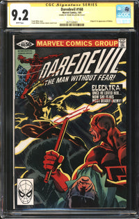 Daredevil (1964) #168 CGC Signature Series 9.2 NM- Signed Frank Miller