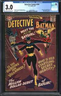 Detective Comics (1937) #359 CGC 3.0 GD/VG