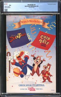 Disney's DuckTales (1990) #1 Newsstand Edition CGC 9.6 NM+