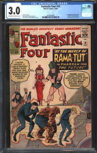 Fantastic Four (1961) # 19 CGC 3.0 GD/VG