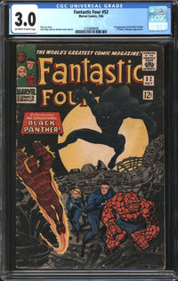 Fantastic Four (1961) # 52 CGC 3.0 GD/VG