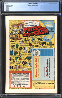 Ghost Rider (1973) # 2 CGC 9.4 NM
