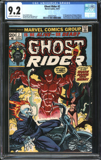 Ghost Rider (1973) # 2 CGC 9.2 NM-