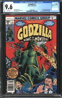 Godzilla (1977) #1 CGC 9.6 NM+
