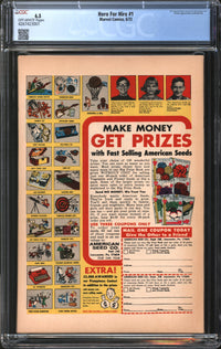 Hero For Hire (1972) #1 CGC 6.5 FN+