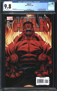 Hulk (2008) # 1 CGC 9.8 NM/MT